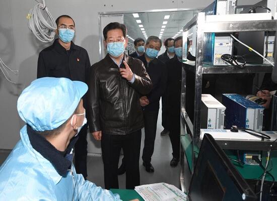 三晉長城下，太原云廠啟新篇 山西書記考察計算機技術培訓工作